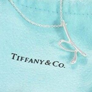 Tiffany & Co. Jewelry - TIFFANY & CO Elsa Peretti Letter "K" necklace Tiffany & Co. Jewelry - TIFFANY & CO Elsa Peretti Letter "K" necklace